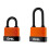 High Security Padlock - Unspecified - 70mm - Dustproof - Rustproof - Pack of 2 3