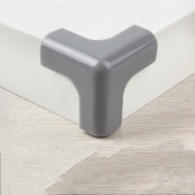 Protection, 8pcs Silicone Table Corner Protector, Protective Cover, Anti-collision Edge for - 8 pcs 3D Grey