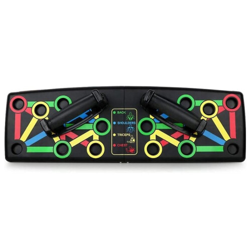 Multi AB Revolution 14 in 1 Foldable Portable Color Coded Weight Board