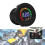 12V Motorcycle Voltmeter LED Digital Display Waterproof Meter Gauge Black 5