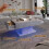Grey Led Coffee Table with 2 Storage Drawers 4