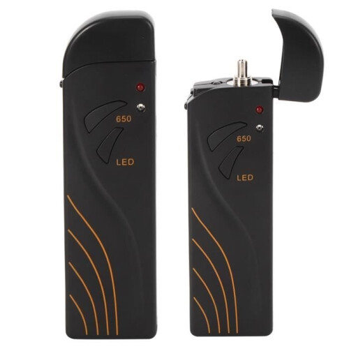 Drfeify Rechargeable Fiber Optic Test Pen Source Checking Pen 15MW Visual Fault Locator 1