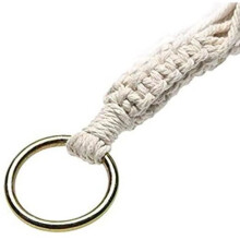 Fablcrew Set of 2Pcs Flower Pot Plant Hanger Rope Hanging Plant Macrame Door Decoration