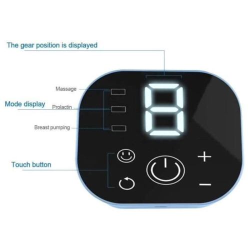 Double Electric Breast Pump Intelligent Automatic Feeding Milk Extractor 2