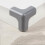 Protection, 8pcs Silicone Table Corner Protector, Protective Cover, Anti-collision Edge for - 8 pcs 3D Grey 2