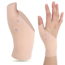 Hililand Wrist Brace 2pcs Silicone Protector Thumb Wrist Brace Pain Relief for Hand Arthritis