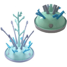 High Capacity Baby Bottle Drainer - Brand - Model - Material PP+ABS - Color Green - Size 37*22cm