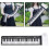 49 Keys Portable Electronic Piano Foldable Soft Silicone Easy to Carry 5
