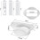 Adjustable Window Slider Kit for Portable Air Conditioner - Air Conditioner Windshield - 1/2 Pcs - White 4
