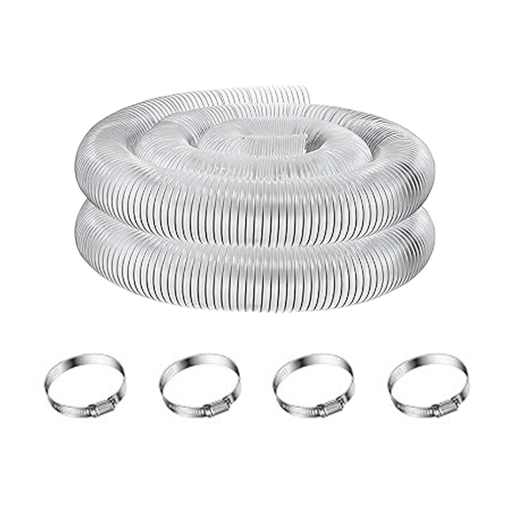 See Through Pvc Vacuum Hose 6M For Woodworking And Debris-7.5M 7754004254893