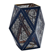 Fashionable Hollowed Out Iron Light Cover With Better Heat-A