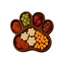 Cats Paws/Cats Shaped Wooden Serving Tray For-cat claws