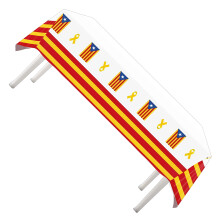 Übergroße Tischschoner mit Flaggen-Motiv und-5
