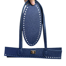 DIY-Set für modische gewebte Handtaschen,-königsblau
