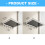 Rustproof Aluminum Alloy Wall Mounted Laundry Organizers-g 6 4