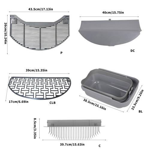 Automatic Cats Litter Box Spare Part For Perfect-Drum cat 1