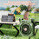 Ventilateur à double ouverture Sun Energy doté d'une- Vert 6