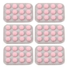 6Pièces Accessoires Pilules Miniatures Roses Pour Décor Maison