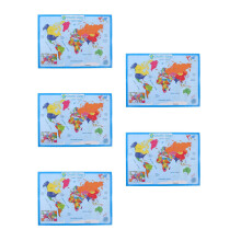Grande Carte Laminée Enfants Pédagogique Murale