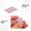 6Pièces Accessoires Pilules Miniatures Roses Pour Décor Maison 4