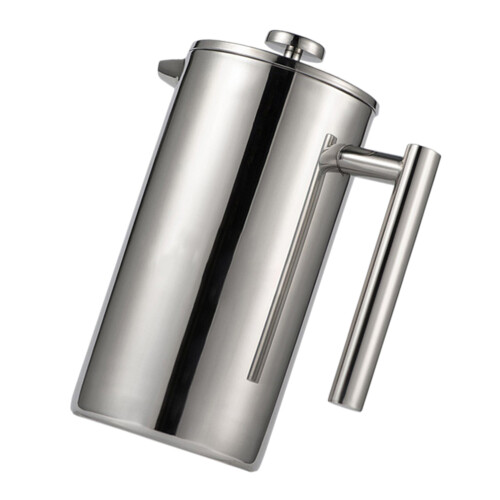 Cafetière Filtre Acier Inoxydable Argent Usage Café