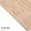 Plateau De Perles En Bambou Khaki Pour De Bracelets 5