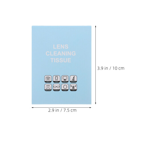Papier Nettoyage Lentilles Bois Pulpe 1