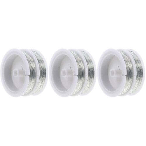 Fil Artisanal Argenté Fer Doux Flexible Pour DIY 2