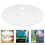 Couvercle Rond En Pour Aquarium Betta Anti-Saut 6