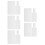 Carrés Mousse Autocollants Double Face Pour Projets DIY 6