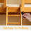 4Pcs Black Metal Ladder Hook Brackets for Loft Beds and Dormitory Use 4
