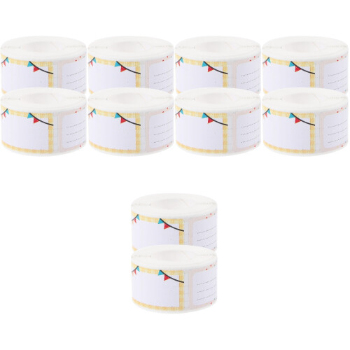 Removable Sticky Name Labels for Daycare, Office, and Home Use 2