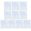 Silber Glitter Sticker DIY Hand 10