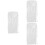 1500Pcs Disposable Transparent Mouse Covers Easy Use Protective Film 5