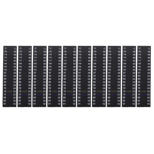 10Pcs Multi Color Stick on Brewing Strips Pet Material