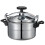 Silver Aluminum Pressure Cooker Double Handle Small Cooking Pot 7