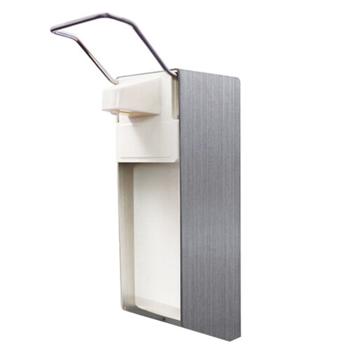 Spot 500 ml Ellenbogen-Seifenspender 292x80x80 Silber 2
