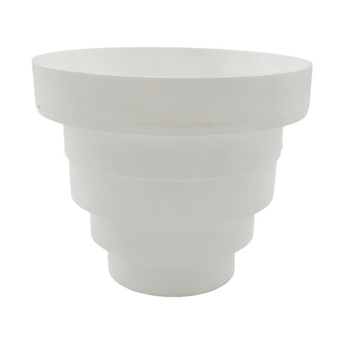Vent Pipe Size Transition Adapter for Ranges Hood Allowing Easy