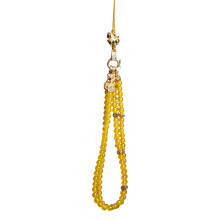 Braided Lucky Charm Horse Year Protections Pendant-Yellow