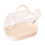Small Pet Carrying Cage Ventilation Easy-1 Bottomed net 1
