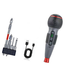 Powerful Cordless Electric Screwdriver Mini Drill Featuring-Red