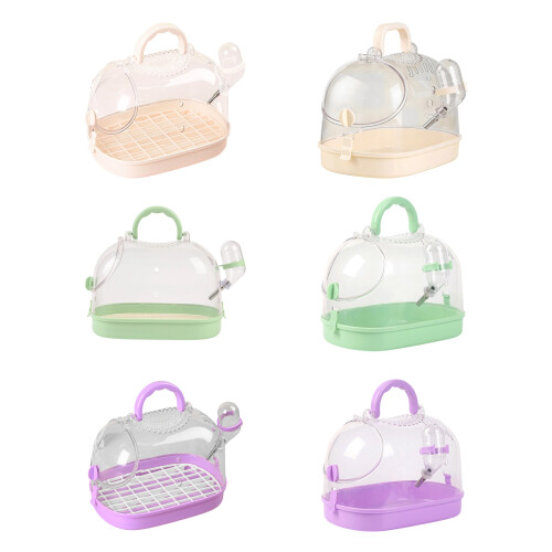 Small Pet Carrying Cage Ventilation Easy-1 Bottomed net 1