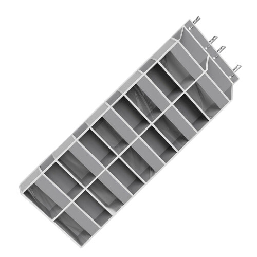 Multiple Functional Door Hanging Planners 5 Rank 10 Pocket-Gray