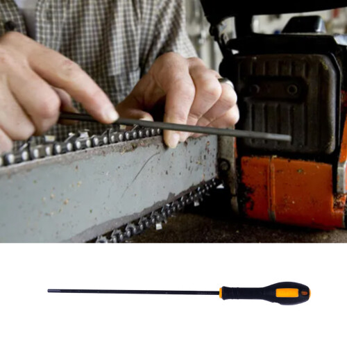 Efficient Chainsaw File for Professional Use Includes-4.8mm 2