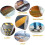 PVC Antislip Floor Tape Strips Roll With Adhesive Backing-Gray 6