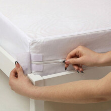 (60 x 120 cm) Luxury Zipped Cot Mattress Encasement Set of 2, 10 cm