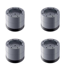 Waschmaschinen-Fußpads – 6 cm Erhöhung – Zwei Schichten – 4er-Set