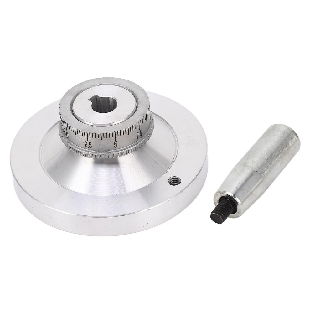 80Mm Aluminum Alloy Lathe Handwheel With Crank For 7X12 And 7X14 Mini Lathes 0618 Cj18a 9409192869821