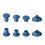 8 Pack Analog Joysticks for Elite/ S/ / Handle Replacement Controller Component Set A 1