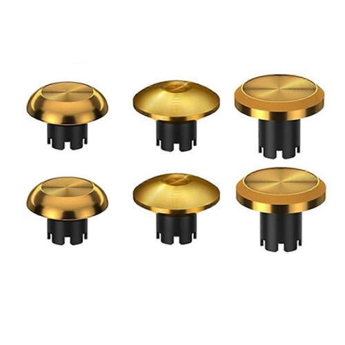 6-in-1 Metal Thumb Joystick Cap Accessory for Edge Series Controller 6 Interchangeable Joysticks Go